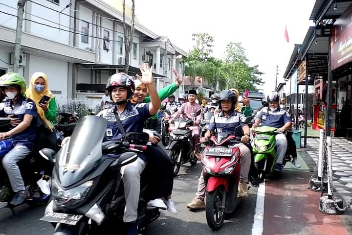 Lapas Kelas IIA Bagansiapiapi Berbagi Kebahagiaan Melalui Touring Pemasyarakatan Dan Bakti Sosia